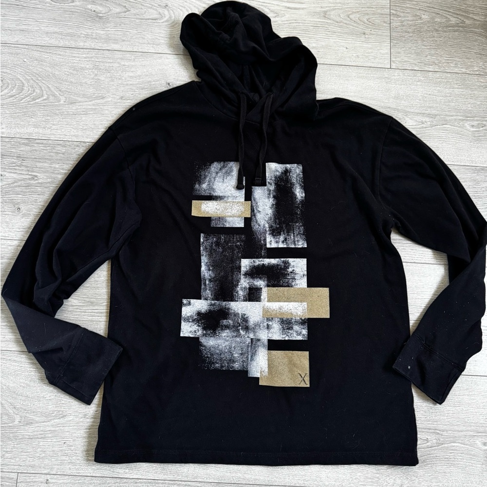 Express Black Graphic Men's Sweater